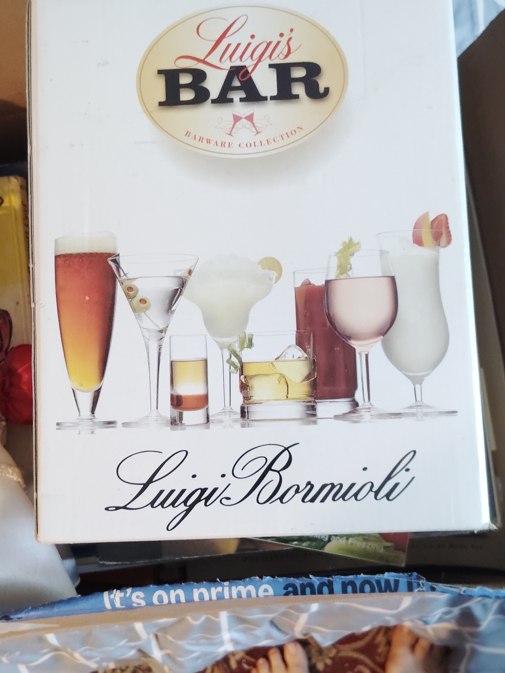 Luigis Bormioli Bar Glassware Set - Clear Glass